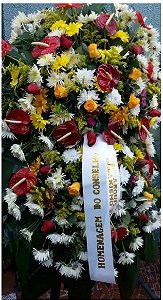 Coroa de flores