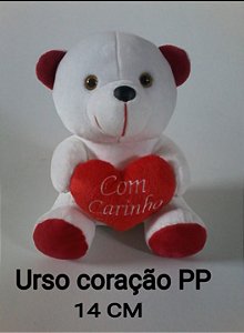 URSINHO DE PELÚCIA MÁCIO 14 CM