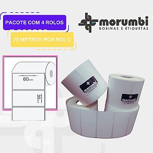 Etiqueta térmica para balança Filizola (61x30)