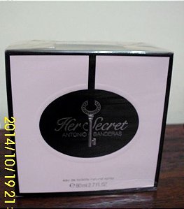Perfume Her Secret - Antônio Banderas - Feminino - 80 ml - Importado.