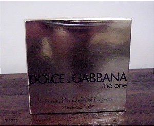 Perfume The One - Dolce & Gabbana - Feminino - 75 ml - Importado.