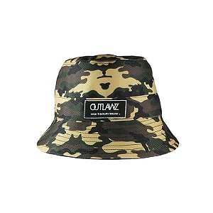 Bucket Outlawz Dupla Face-Black/Camo Bucket Outlawz Dupla Face-Black/Camo
