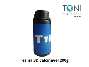 Resina 3D TOPwax Press&Cast Calcinável