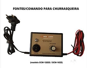 Fonte para churrasqueira 24V - bivolt 110/220 automática