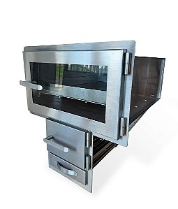 Forno em aço inox