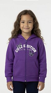 Casaco de Moletom de ziper cute