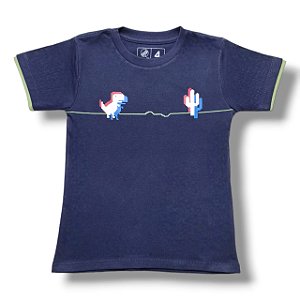 Camisa de Malha Manga Curta DinoNet