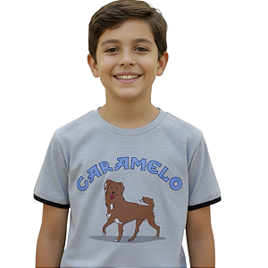 Camisa manga Dupla Cachorro Caramelo