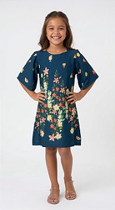 Vestido de Viscose Estampa Digital Mangão Encantado