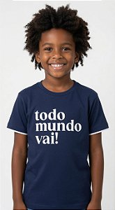 Camisa de Malha Manga Dupla ( TODO MUNDO VAI )
