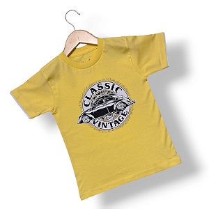 Camisa de Malha Manga Curta Classic Vintage