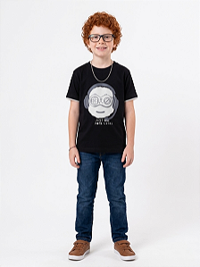 Camisa de Malha Manga Curta Dupla Just