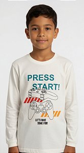 Camisa de Malha Manga Longa Game