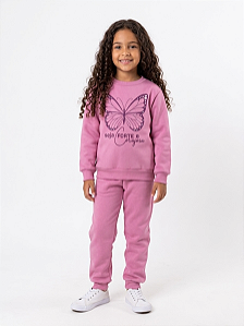 Conjunto de Moletom Flanelado Butterfly