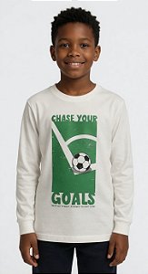 Camisa de Malha Manga Longa Football
