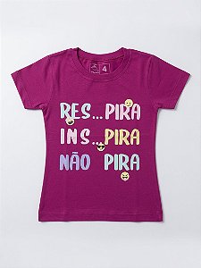 Blusa Viscolycra Manga Curta Respira