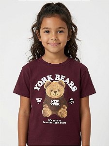 T-shirts Feminina Urso York