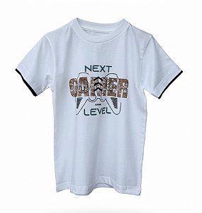 Camisa Next Gamer Manga Dupla