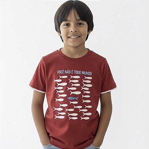 Camisa Manga Dupla "Você não é todo mundo"