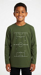 Camisa de Malha Manga Longa Campo