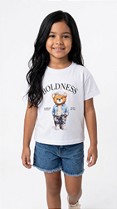 T-shirts Feminina Urso