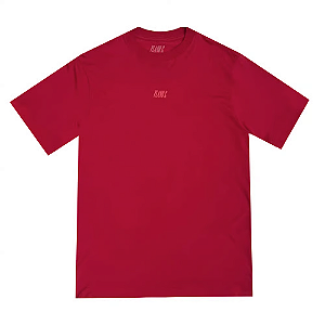 Camiseta Plano C Logo Vermelho Carmine