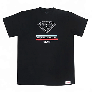 Camiseta Diamond Yacht Club Classic - Preto Camiseta