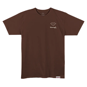 Camiseta Diamond M/C chocolate Small OG SIgn