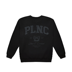 Moletom Plano C Crewneck Celestial PC Black