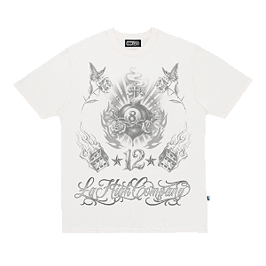 camiseta high Tee Luck White