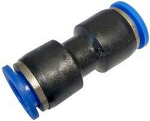 ENGATE RÁPIDO UNIÃO RETA 8 MM COM REDUÇÃO 6 MM