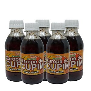 Xarope de Cupim - 200ml (Asma e Tosse) 5 frascos