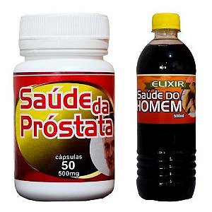Saude da Prostata + Saude do Homem kit