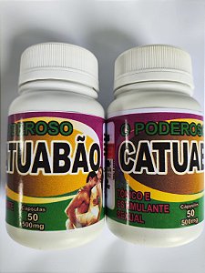 Catuaba 02 Frasco c/50 capsula cada frasco