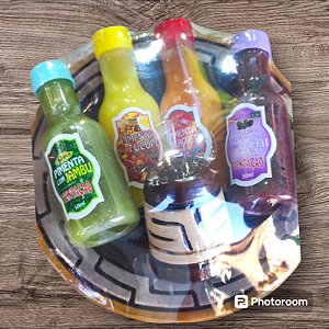 KIT LICOR DE JAMBU 4 GARRAFINHA 50ML