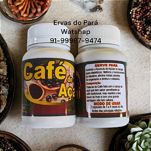 AÇAI EM CAPSULA 2 FRASCO COM 50 CAPSULA CADA