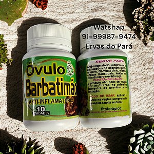 ÓVULOS DE BARBATIMAO 02 FRASCO