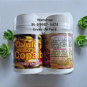 Ovulos de Copaiba KIT 02 Frasco
