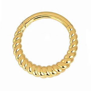 Argola Cordão Náutico de Aço com PVD