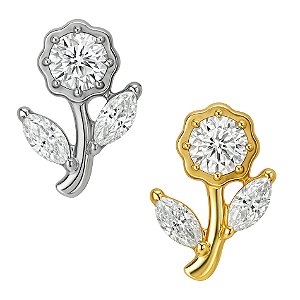 Flor de Titânio Labret