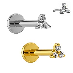 Labret Mini Trillion de Titânio