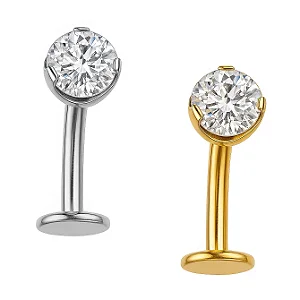 Floating Navel de Titânio com Zircônia
