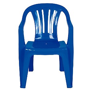 Cadeira Plástica com Braço Mor