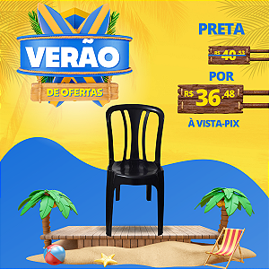 Cadeira Plástica Bistrô Arcos