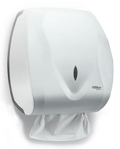 Dispenser Clean Velox Toalheiro Interfolhado – Branco