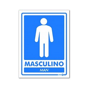 Placa Masculino Man