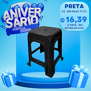 Banqueta Plástica Arcos