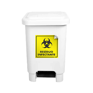 Lixeira com Pedal Hospitalar 100 Litros
