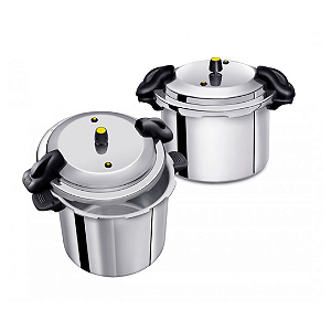 Panela de Pressão Industrial com Asa Baquelite 12 Litros