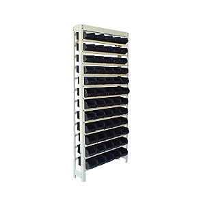 Estante Metal para 60 Bins n°3 Completa